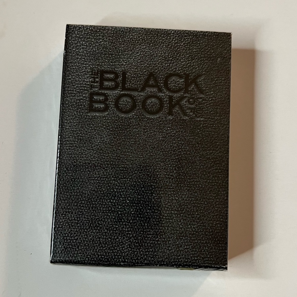 The Black Book playing card deck